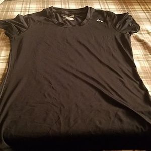 UA black fitted shirt